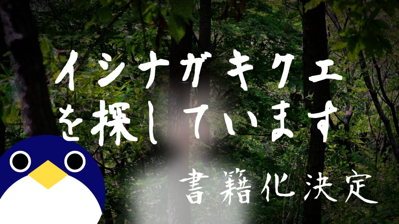 イシナガキクエを探しています書籍化決定