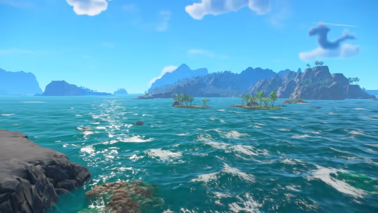 海で隔たれた島々