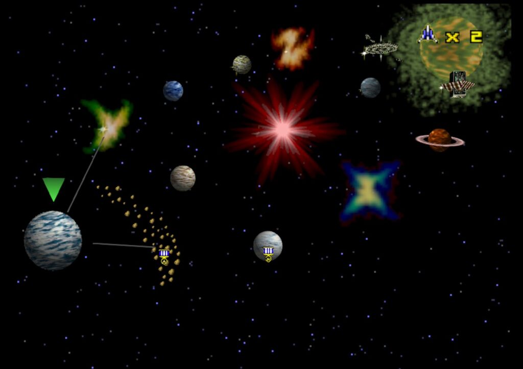 starfox64ステージ一覧